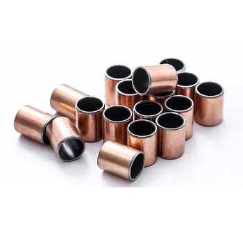 

1pcs ID 65mm OD 70mm opening compound bearing wear-resistant bush brass sets self-lubricating oil bushing 20mm-70mm length