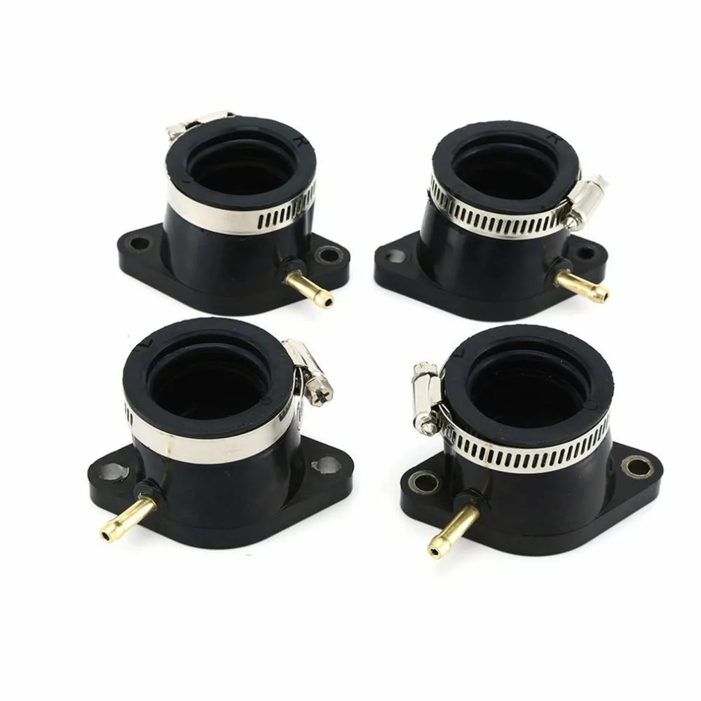 4 Pcs Carburetor Intake Manifold Boot Joint Carb Holder For Yamaha Xj650 Perfect Fit Of The Rubber Interface