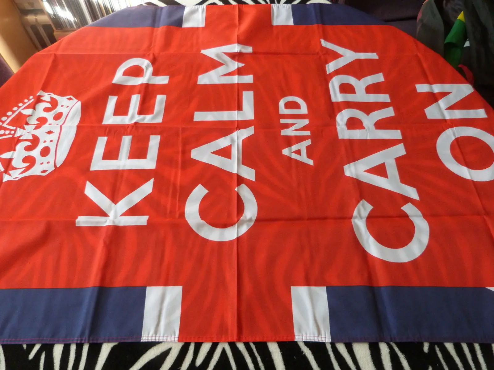 3ft x 5ft3 x 5ft Keep Calm-Union Jack флаг печати баннер, флаг из полиэстера Размер 150*90 см