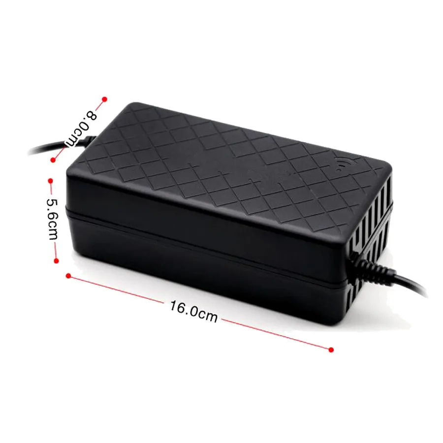 Carregador de Bateria de Lítio Carrinho de Mão Inteligente para 16s Bicicleta Elétrica Scooters Saída dc 67.2v 2a t Conector 60v 20ah - Image 5