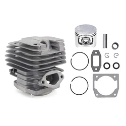 CHAUDE 1 Set Diamètre 45mm Tronçonneuse Cylindre et Piston Ensemble Ajustement 52 52Cc Tronçonneuse Pièces De Rechange pour Essence/Huile Tronçonneuse Pièces De Rechange 