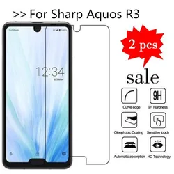 На Алиэкспресс купить стекло для смартфона 2pcstempered glass for sharp aquos r3 screen protector 9h premiun phone protection film case for sharp aquos r3 tempered glass