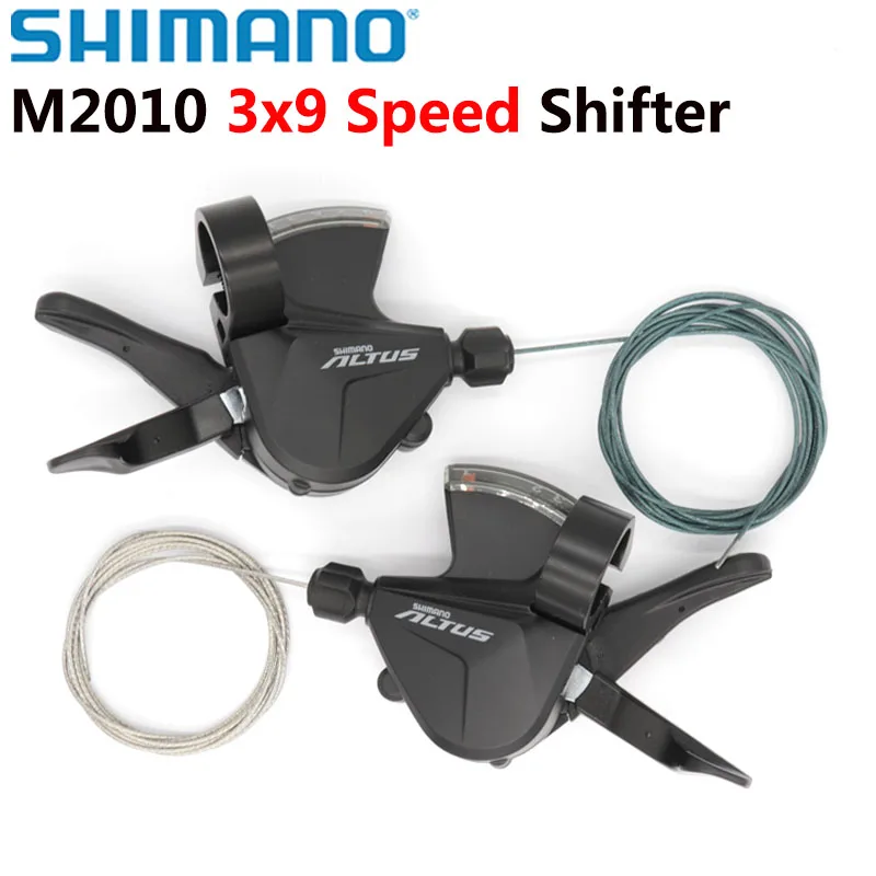SHIMANO Altus M2010 Shifters SLM2100 3x9s 27 Speed bike Rapidfire Plus
