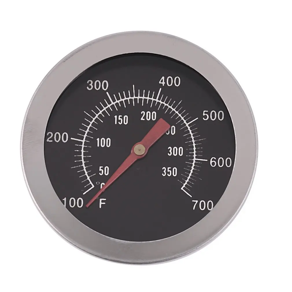 3" BBQ Pit Smoker Grill Thermometer Temperature Gauge Bi-metal 1/2 NPT Stem 