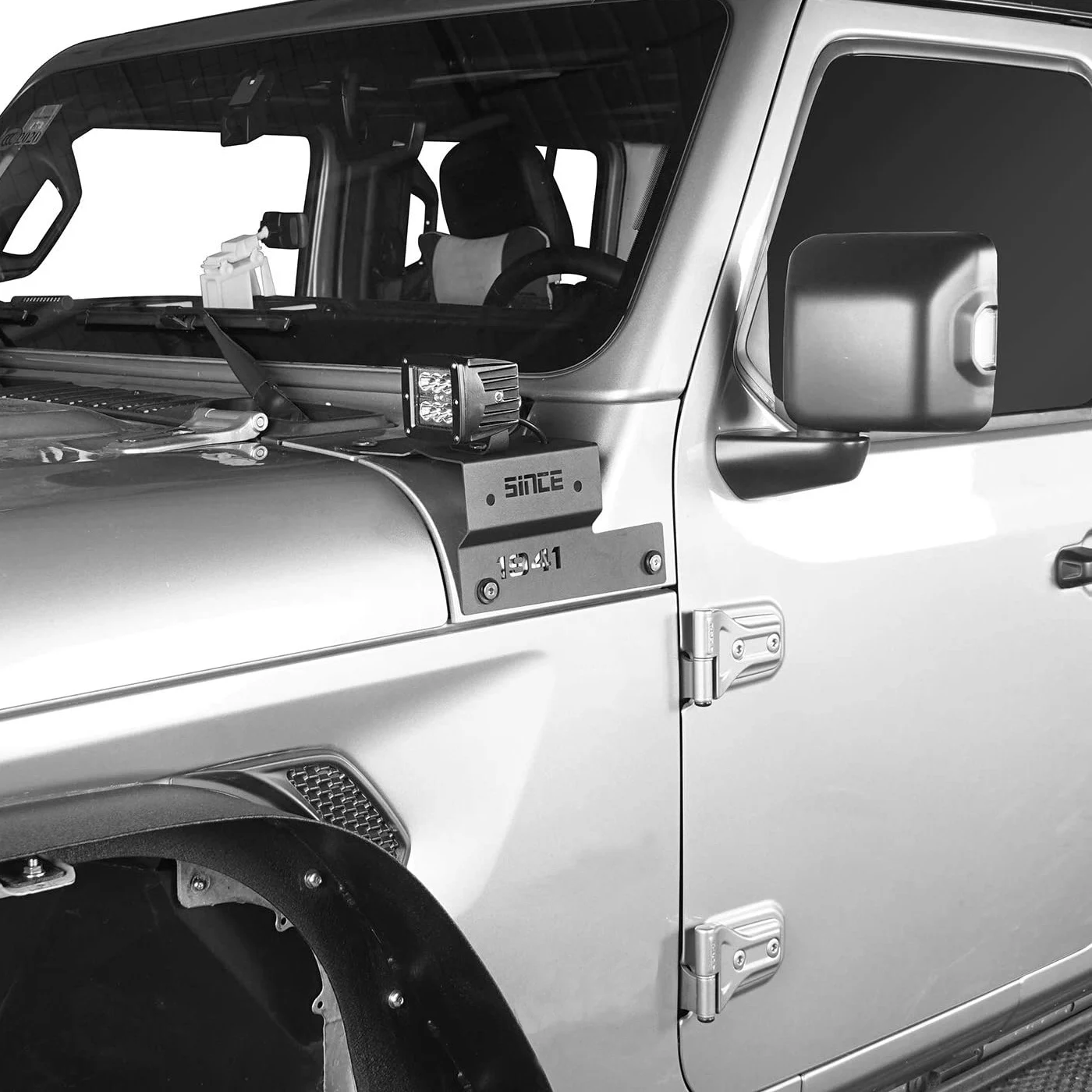 Car Accessories 2PCS Mount Bracket for Jeep Wrangler JL Gladiator JT