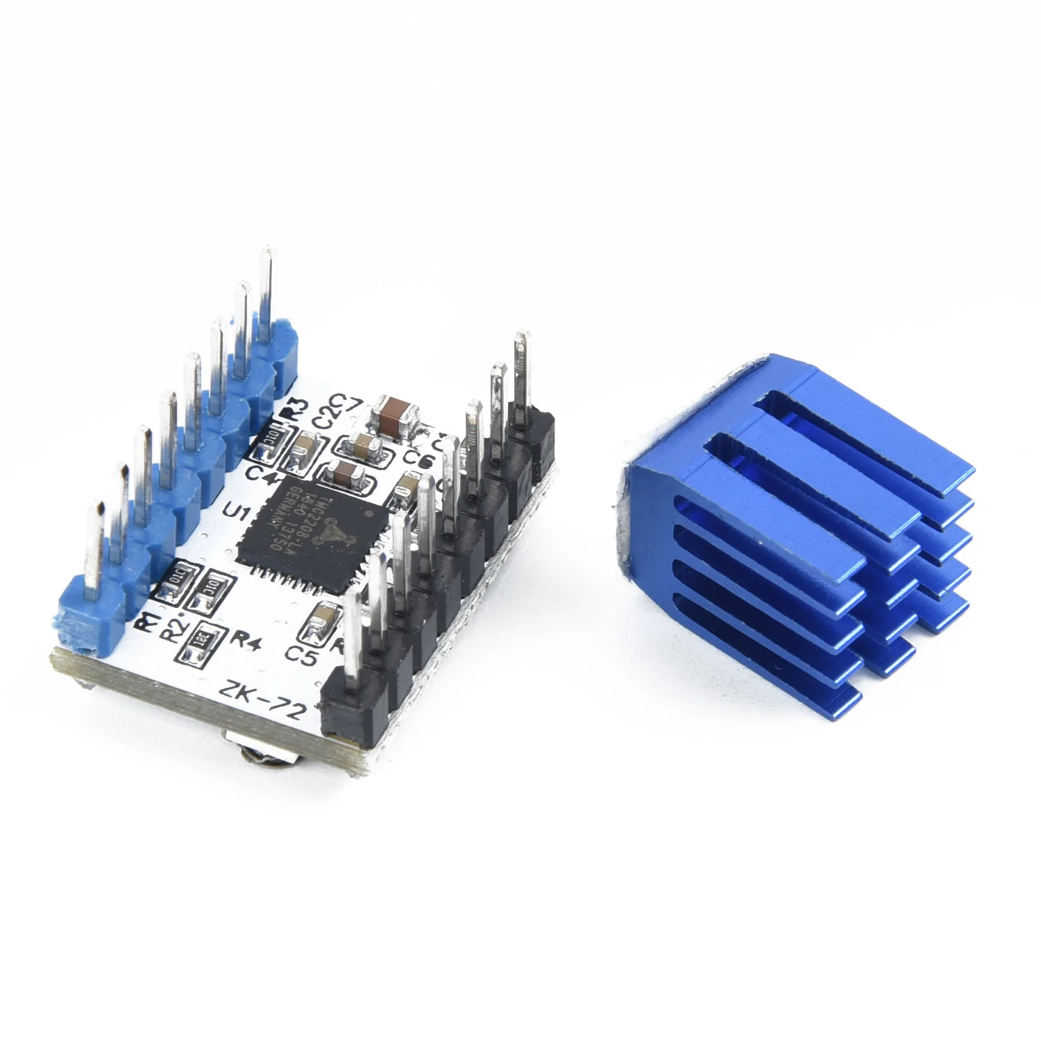 5 шт. TMC2208 V1.1 Stepstick шаговый двигатель драйвер модуль теплоотвод для 3d принтера части
