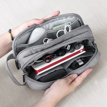 

Storage Bags With Handle Portable Travel Storage Bag Business Convenient Digital Storage Bag Comfortable Hand-held x