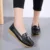 2020 Новая Обувь из натуральной Кожи Woman Slip On Women Flats Мокасины женские лоферы Весна Осень Mother Shoe Big Size 35-44