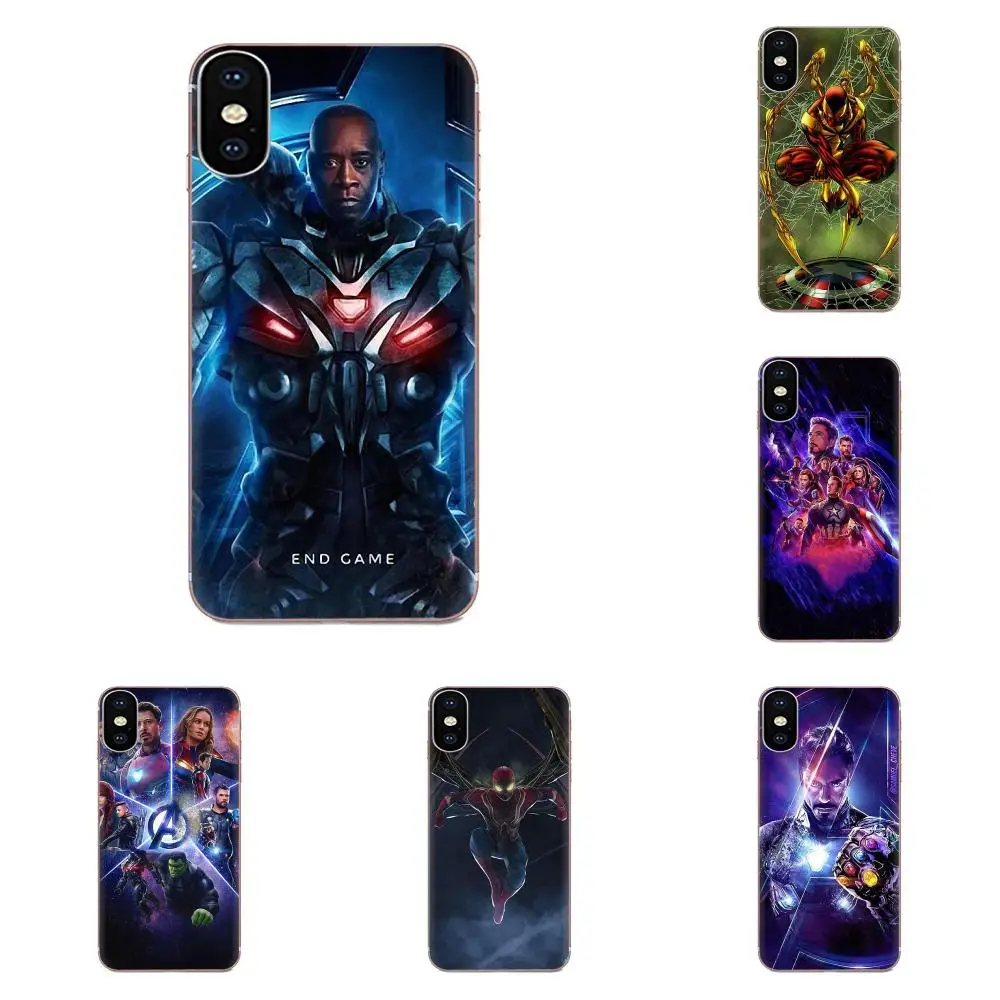Silicone Cases Covers Marvel Super Heroes Avengers For Galaxy Grand A3 A5 A7 A8 A9 A9S On5 On7 Plus Pro Star 2015 2016 2017 2018 | Мобильные
