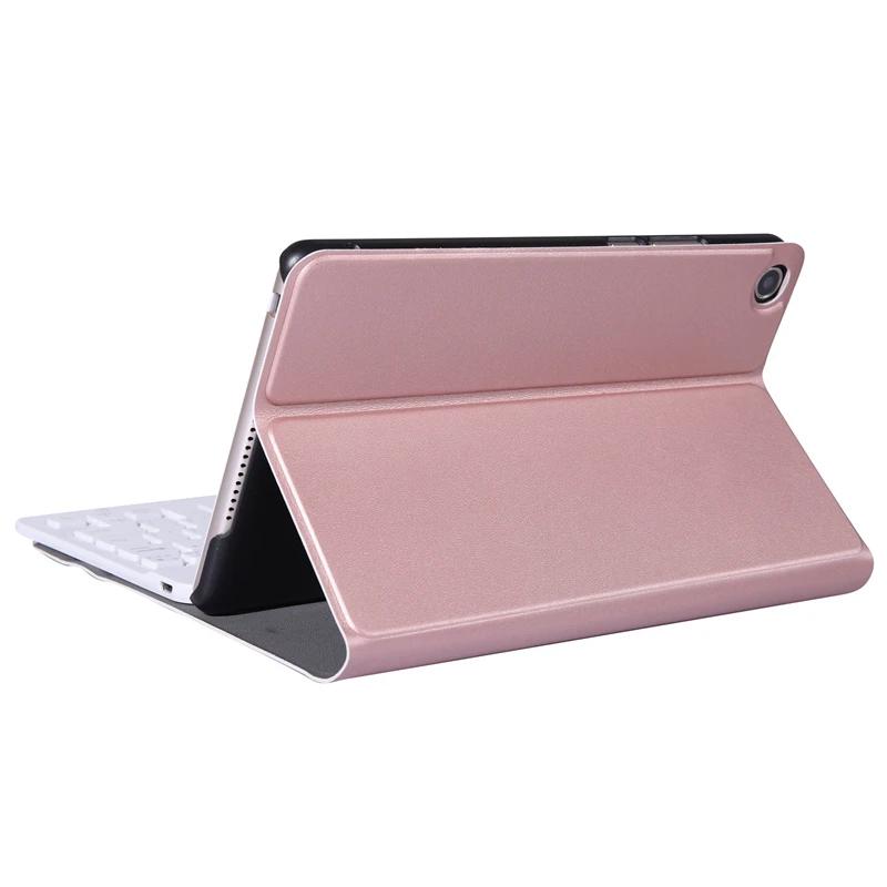 Bluetooth клавиатура чехол для huawei Mediapad M5 8 inchCase клавиатура для huawei M5 8-дюймовый чехол - Цвет: Rose gold