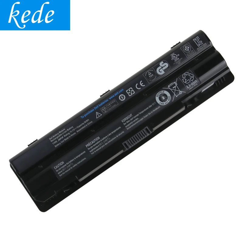 Kede ноутбук батарея JWPHF для Dell XPS 14 15 17 L401x L501x L502x L701x L702x L721x серии R795X J70W7 WHXY3 11,1 V 56Wh