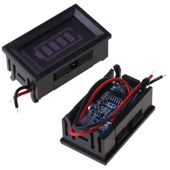 

4S 4 Series 16.8V Power Level Lithium Battery Capacity Blue Display Indicator Module