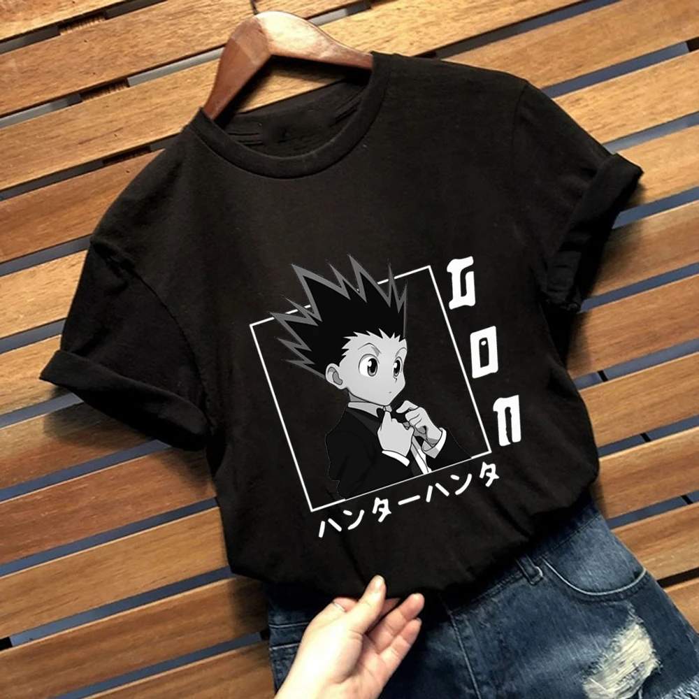 Футболка Hunter X Gon унисекс с круглым воротом для мужчин и женщин | Мужская одежда
