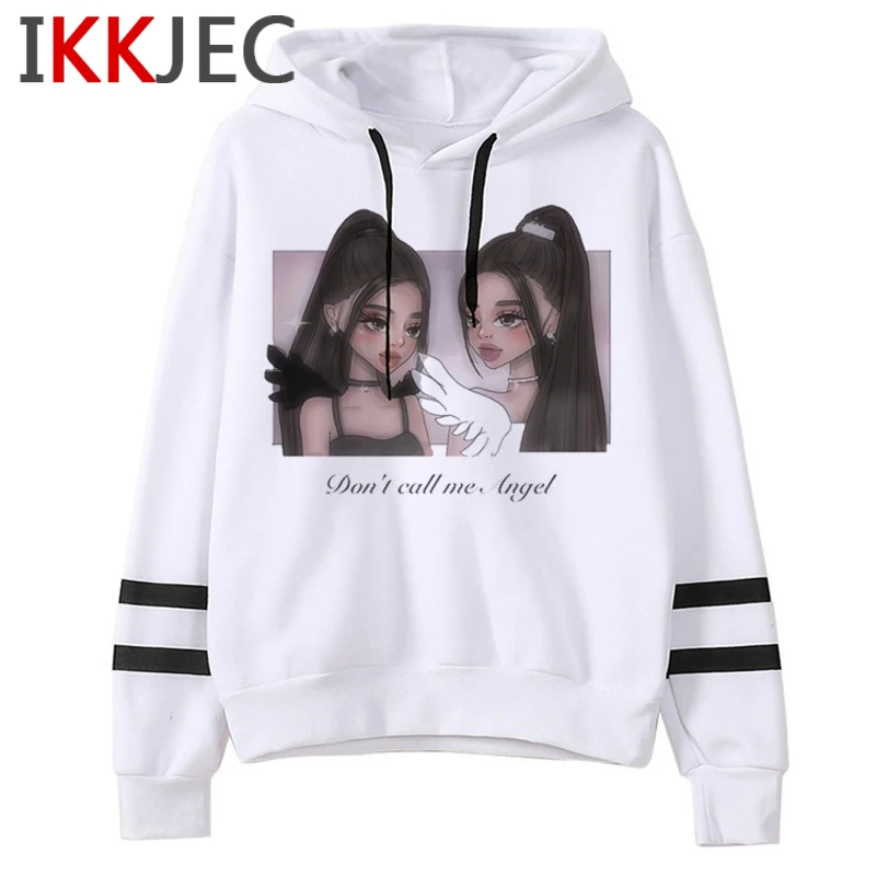 Ariana Grande Thank You,next Harajuku Hoodies Women/men Ullzang 7 Rings Hip Hop Sweatshirt Don't Call Me Angel Hoody Female/male