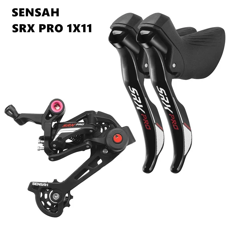 SENSAH SRX PRO 1x11 Speed, 11s Road Groupset, R/L Shifter + Rear Derailleurs, gravel-bikes Cyclo-Cross
