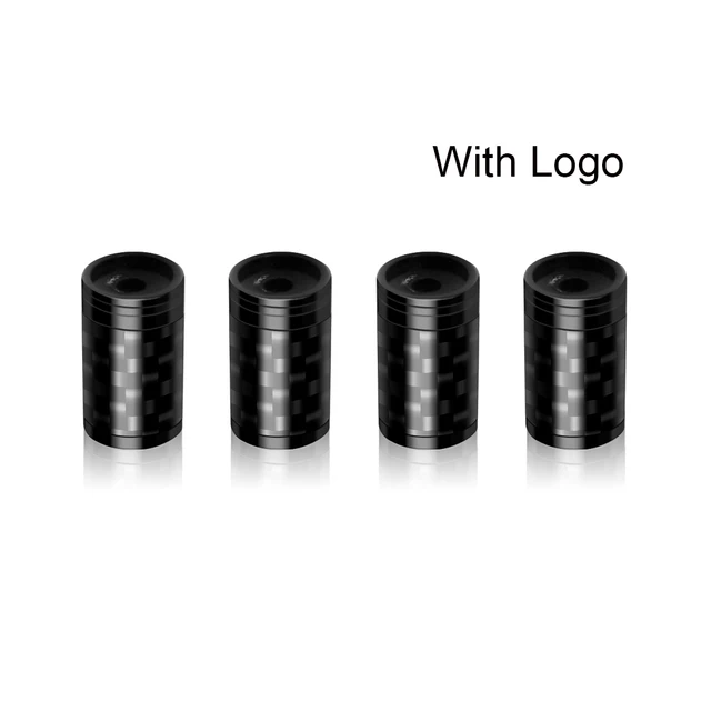 4pcs Aluminum Alloy Car Wheel Tire Valve Caps Auto Exterior Accessories For BMW M Performance E46 E90 E60 F30 F10 E39 E36 F20 X5 black