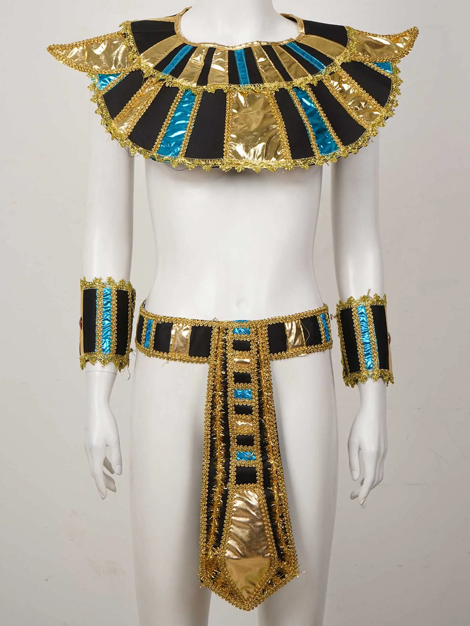 AdultEgyptianPharaohCosplayCostumeAccessoriesEgyptianBeltCollar