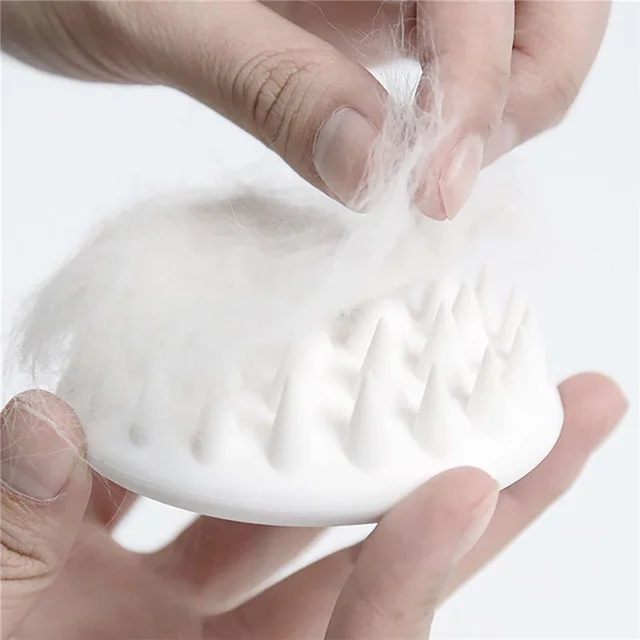 Silicon Grooming Massage Brush