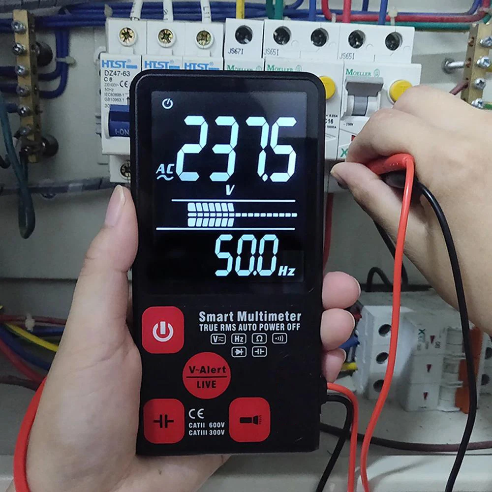 Цифровой тестер напряжения 3 5 дюйма светодиодный цифровой мультиметр EBTN дисплей