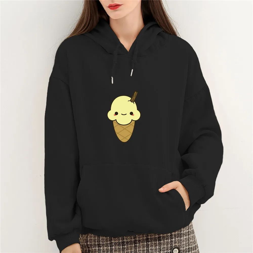 

Hoodies Oversized Printed Sweatshirts Hooded Harajuku Winter Casual Vintage Korean Pullovers Women Sudaderas Moletom Feminino