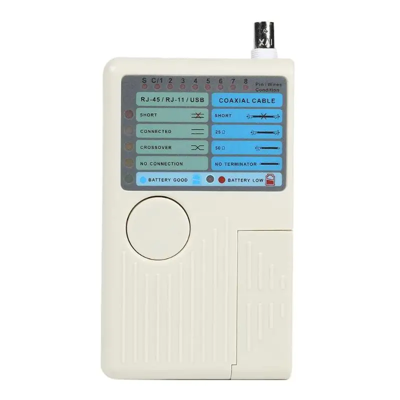 Беспроводной USB BNC LAN Сетевой кабель тестер для UTP STP Кабели LAN RJ11 RJ45 трекер детектор быстрая скорость Тестирование высокое качество инструмент