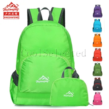 

Lightweight Portable Foldable small Backpack Waterproof Backpack Folding Bag Ultralight Outdoor Pack for Women Men Travel Hiking