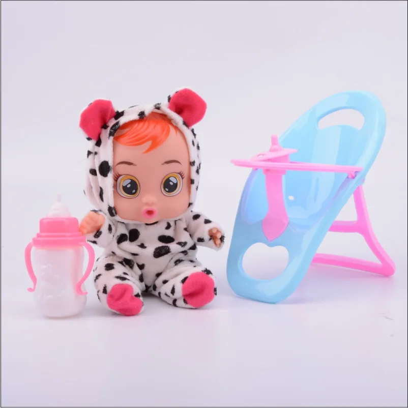 3D фигурка-сюрприз, кукла, силиконовая кукла, фигурка, Плачущий ребенок, высокое качество, может порвать, куклы, игрушки для детей, подарок-сюрприз - Цвет: 4
