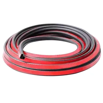

10M For Sealing Shock Absorption Practical Noise Reduction Multifunction Waterproof Car Rubber Strip Door Window SUV Dustproof