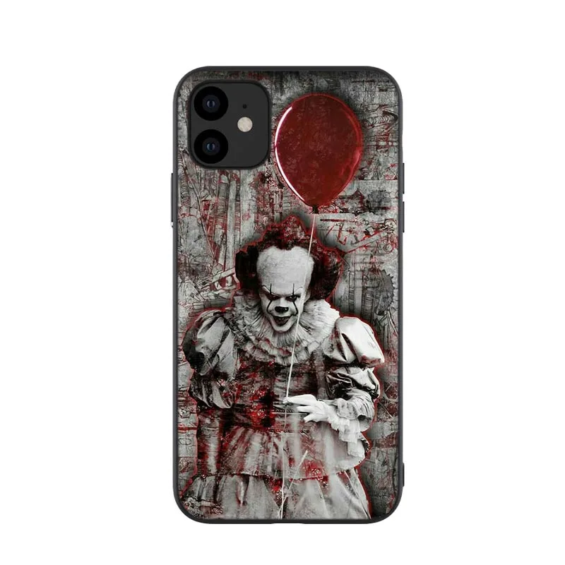 TPU Halloween Clown Horror Friends Soft Case For iPhone X 6 6S Plus 7 8 Plus XS XR XS Max Joker Cover For iPhone 11 Pro Max - Цвет: TPU