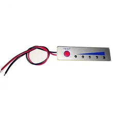 1 шт. 3S 12 В литиевая батарея индикатор Тока измеритель мощности модуль тестер емкости дисплей доска водонепроницаемый Обратный настройки