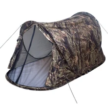  Size 200 *90 *85cm Large space portable  camping tent Quick Automatic Opening Pop up steel wire camouflage Hunting Beach tent 