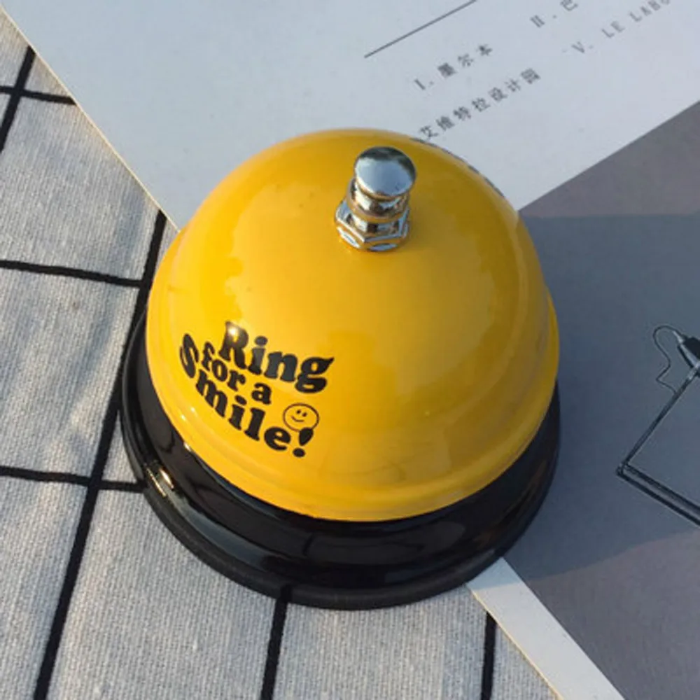 Ресторан Услуги звонок счетчик для отеля стол колокол металлическое кольцо