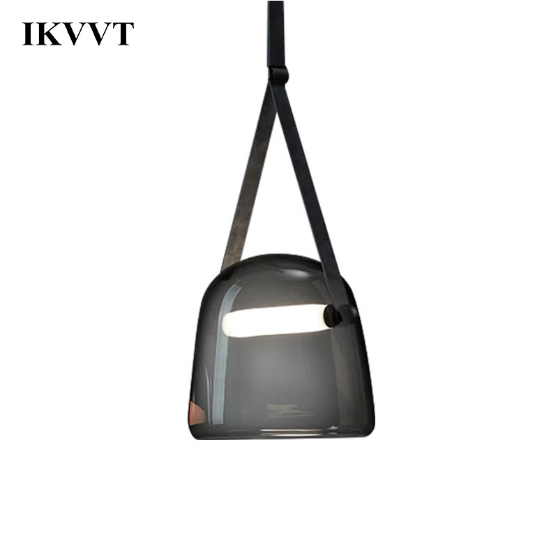 Nordic Modern Led Single Chandeliers Glass Ball Lampshade Droplight Home Decor Minimalist Shop Restaurant Hanging | Лампы и освещение