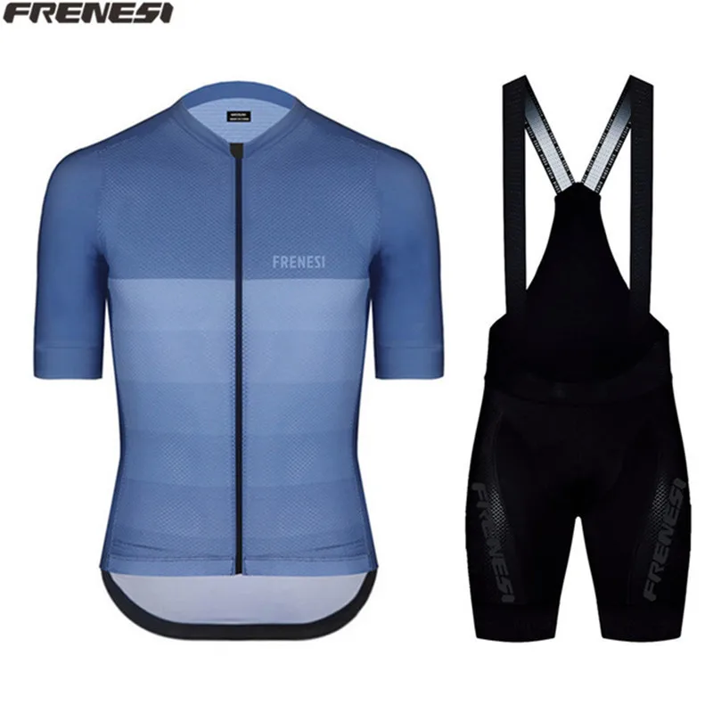 Frenesi 2020 Велоспорт Джерси наборы ciclismo maillot короткий рукав велосипедная одежда