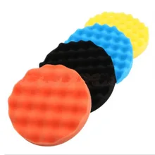 Производители поставляют Автомобильная полировальная губка, волнистая губка для колеса, Roundel 3-4-5-6-7-дюймовая глиняная пластина для присоски