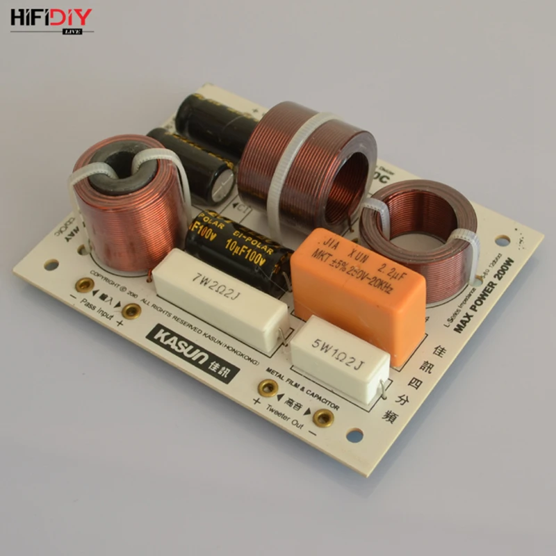 hifidiy viva way unidade de mid de áudio filtros divisor de freqüência crossover