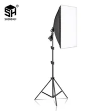 Photography Softbox Lighting Kits 50x70CM Professional Continuous Light System For Photo Studio Equipment