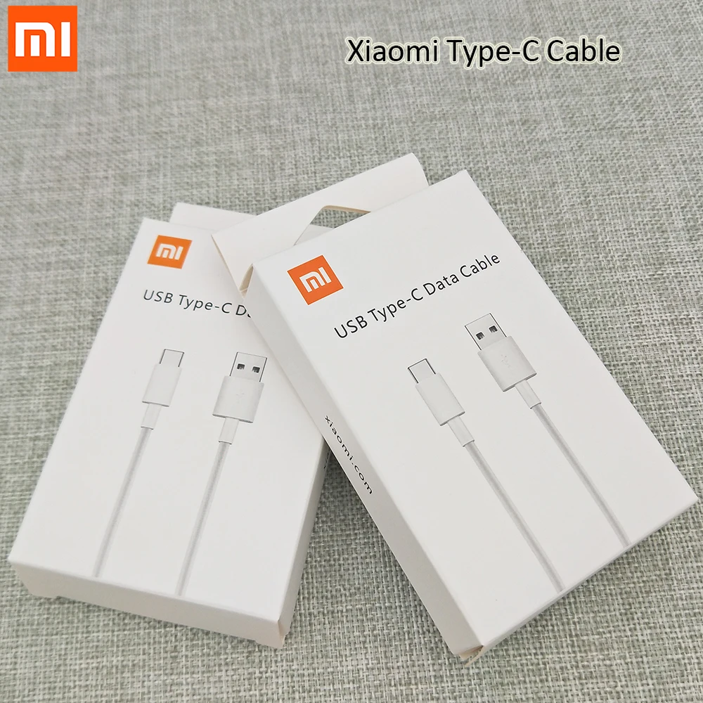 Оригинальный кабель Xiaomi USB 3 1 Type C 100 см шнур для быстрой зарядки и передачи данных