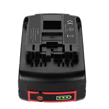 

Newest Power Tools Battery Pack Cordless for Bosch 18V 6000mAh Drill BAT609 BAT618 3601H61S10 JSH180 Li-ion free shipping