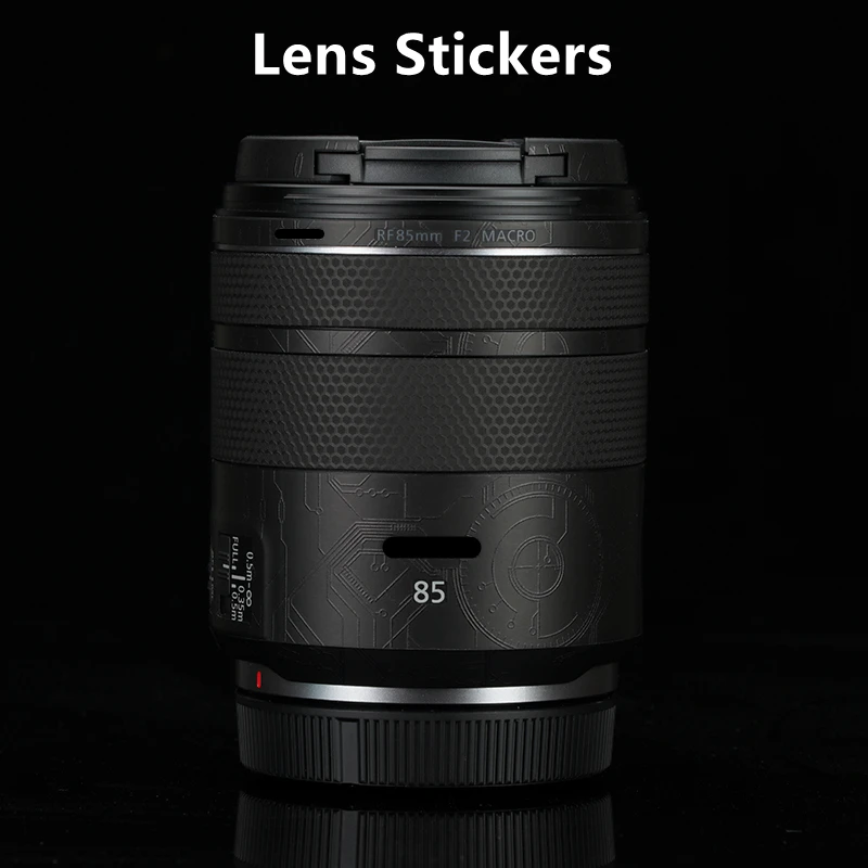 RF85 F2 / 85F2 Виниловая наклейка для объектива Обложка Canon RF85mm макро IS STM фотопленка |