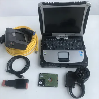 

2020/09V for b mw icom a2 diagnostic programming tool with 1tb hdd software ISTA CF-19 laptop 4g multi languages diagnosis