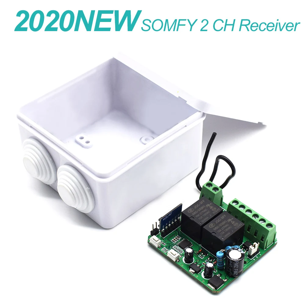 Programming My Remote Somfy Keytis Ns 2 Rts Youtube