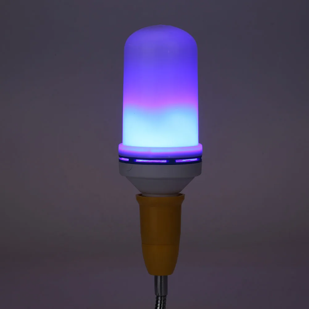 D 150x65 Blue Light 2020E27 Led Flame Lamps LED Bulbs Fire Effect Light Bulb Led Fire Bulb Effect Flickering Emulation Flame Lamp Christmas Decorate - Испускаемый цвет: D 150x65 Blue Light