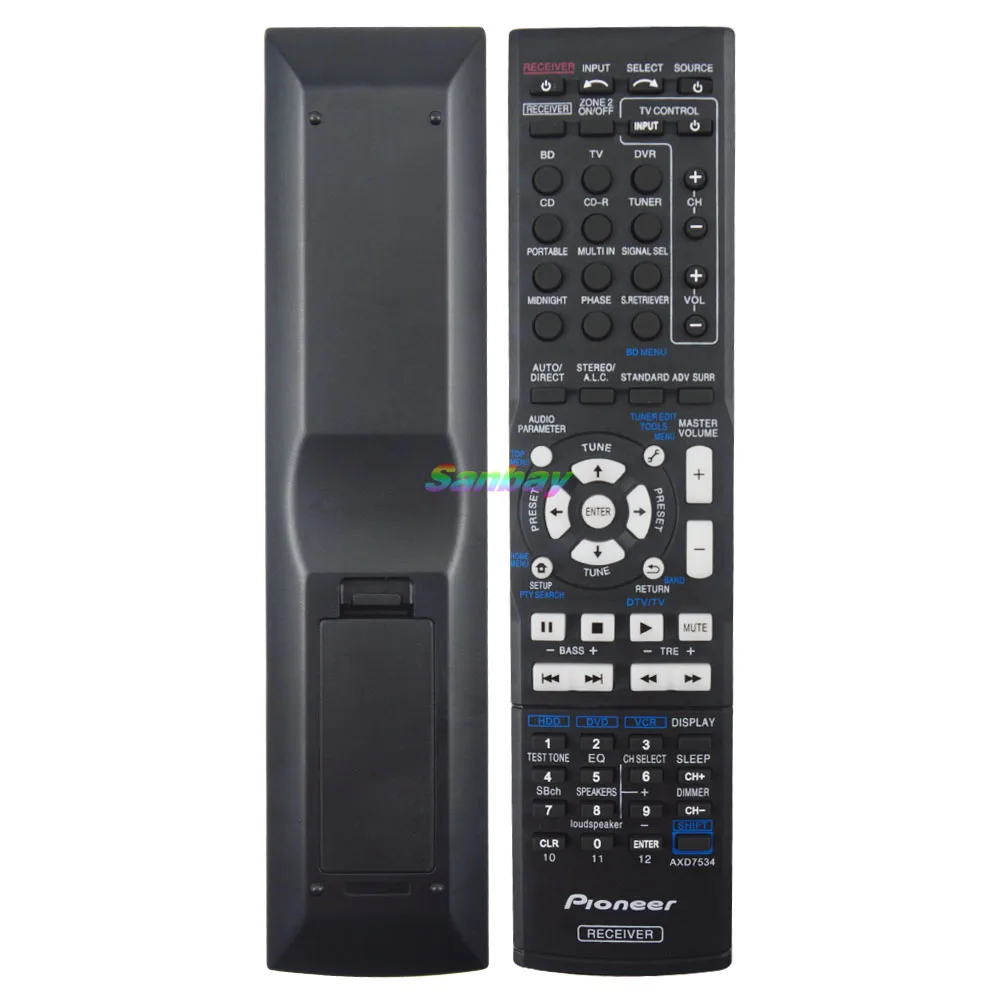 

Remote Control for Pioneer AV Receiver Home Theater AXD7534 AXD7568 VSX-819H-S VSX-819H VSX-519V-k Vsx520 K/VSX-521-K/VSX-920-K