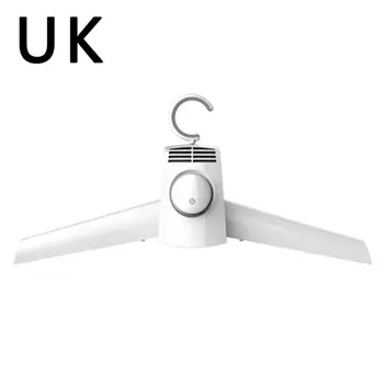 

Portable Clothes Dryer Electric Shoes Clothes Drying Rack Hangers Travel Foldable Heater Hanger