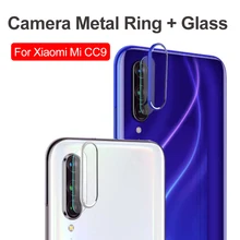 Защитное стекло для камеры на Xiaomi mi 9 SE CC9 CC9E 9T Pro mi A3 A2 телефон металлическая защита для объектива камеры кольцо чехол и стекло