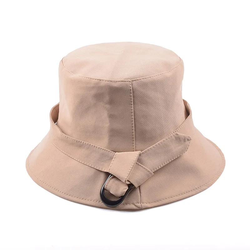 GAOKE Fashion Women Cotton Bucket Hat Double Side Fishing Boonie Bush Cap Visor Sun With High Quality Hot Sale