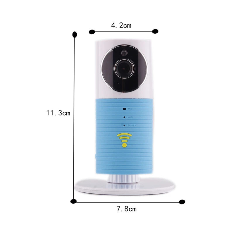 720P HD Smart Dog Wifi семейная камера безопасности IP портативная двусторонний смартфон аудио камера ночного видения монитор для детей