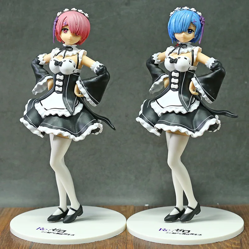 Аниме Re: Zero Kara Hajimeru Isekai Seikatsu Ram/горничная вер Rem. Коллекционная модель игрушки из