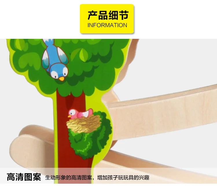 Стиль Luge игрушечная машинка для детей 0-3 лет, Детская обучающая инерционная деревянная скорость hua xiang che